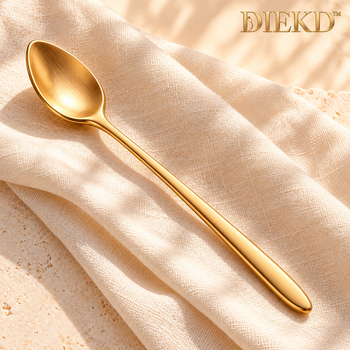 DIEKD™ Rill Canoe Dessert Spoon