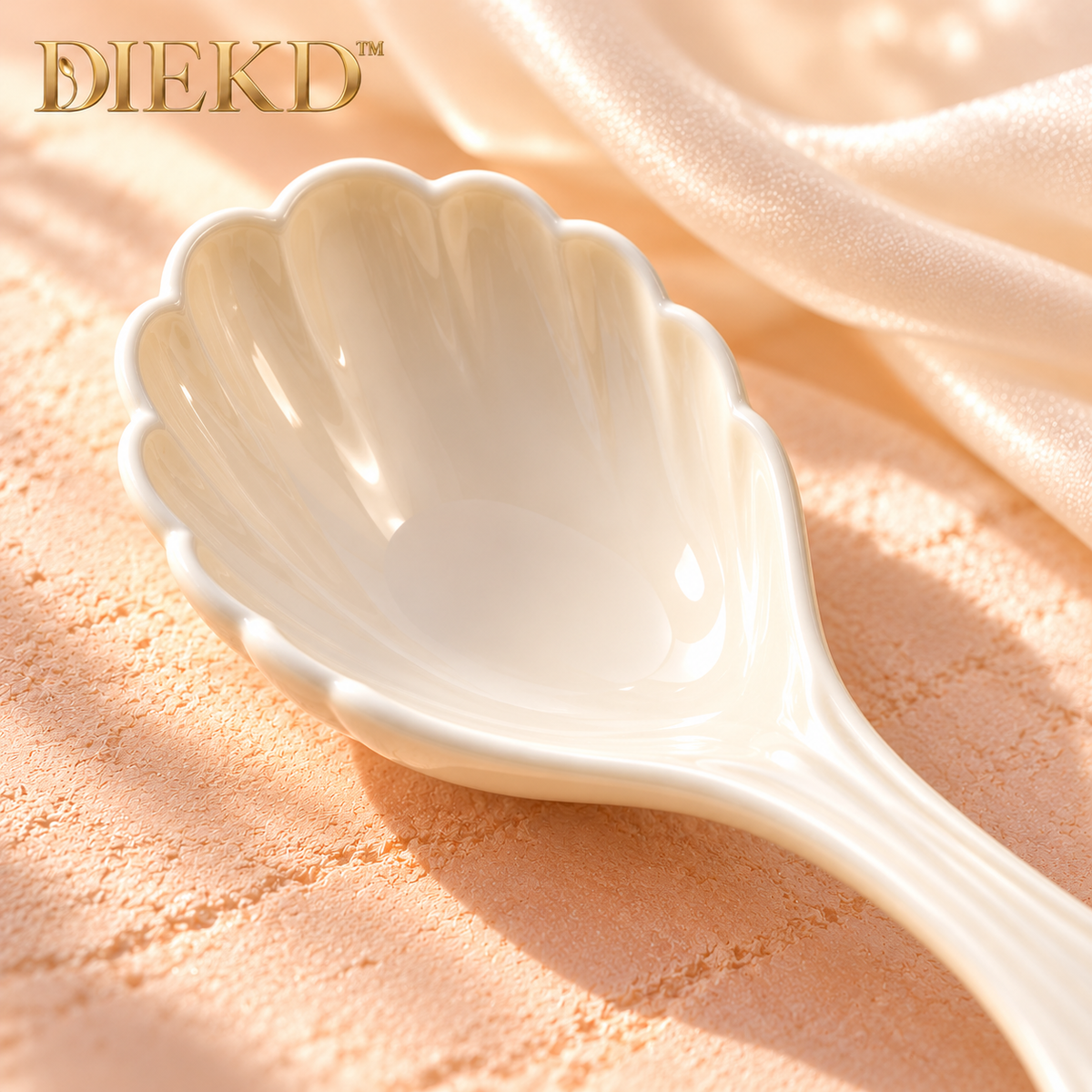 DIEKD™ Nacre Shell Dessert Spoon