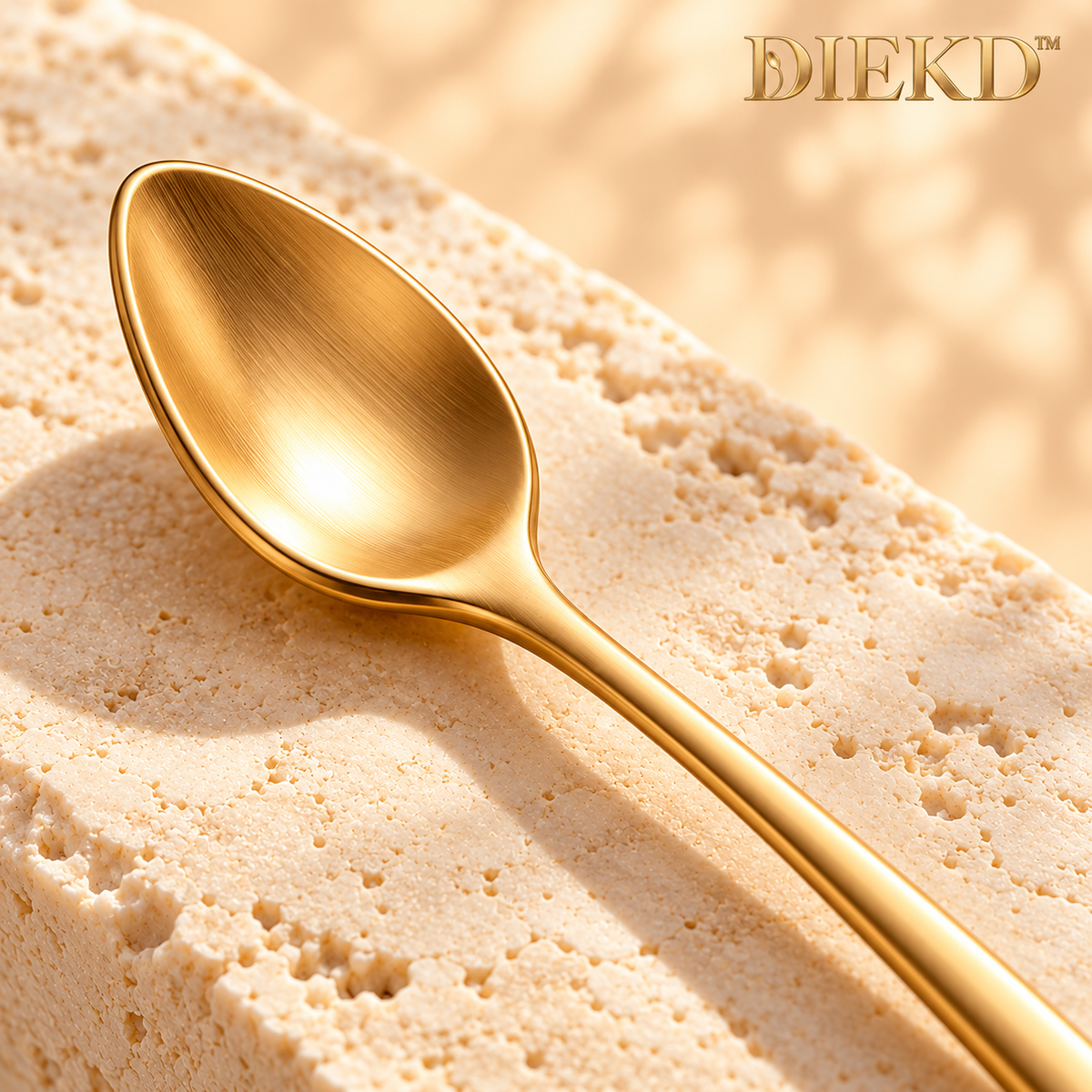 DIEKD™ Rill Canoe Dessert Spoon