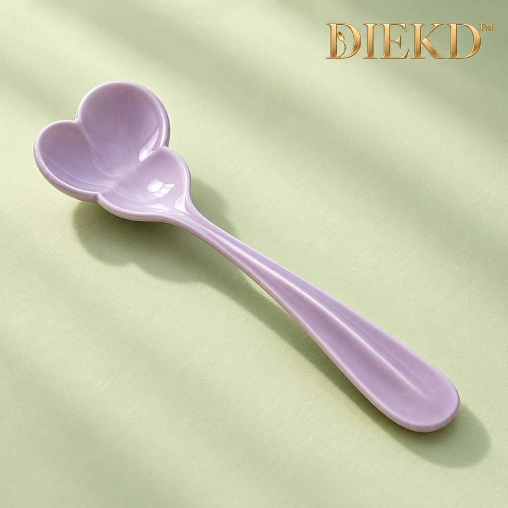 DIEKD™ Floret Clover Dessert Spoon