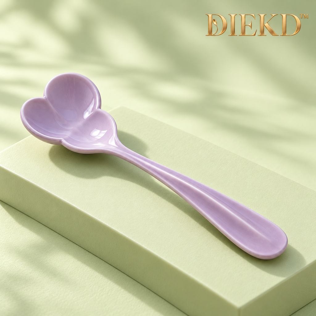 DIEKD™ Floret Clover Dessert Spoon