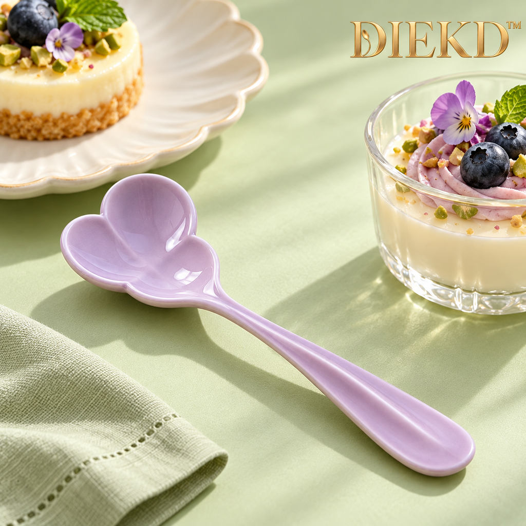 DIEKD™ Floret Clover Dessert Spoon