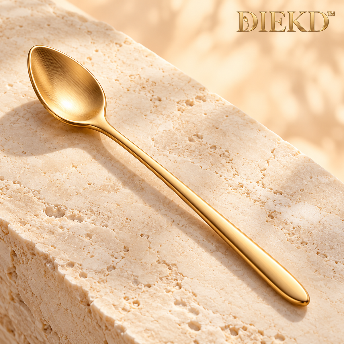 DIEKD™ Rill Canoe Dessert Spoon